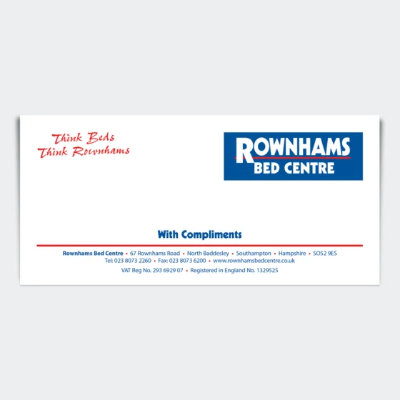 Compliment Slip Printing