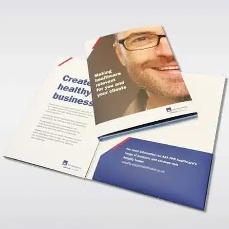 A4 Double Sided Folder