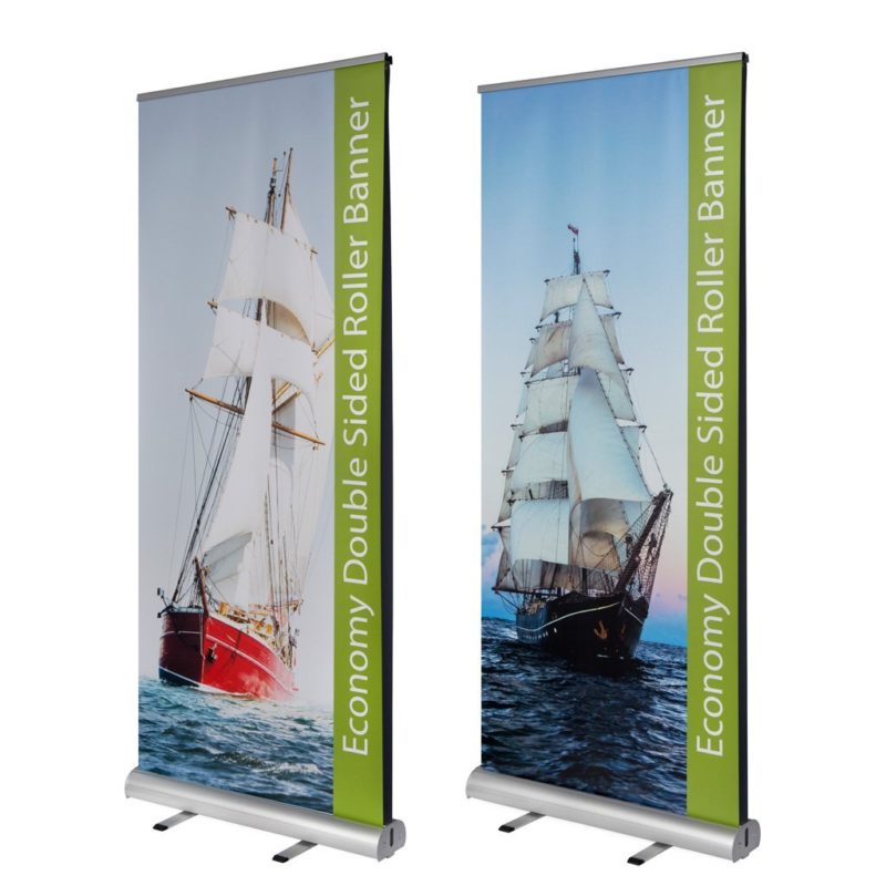 Next Day Economy Double Sided Roller Banners