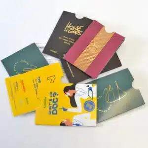 Hotel & Accommodation 1 Groups image of printed examples of Key card Holders