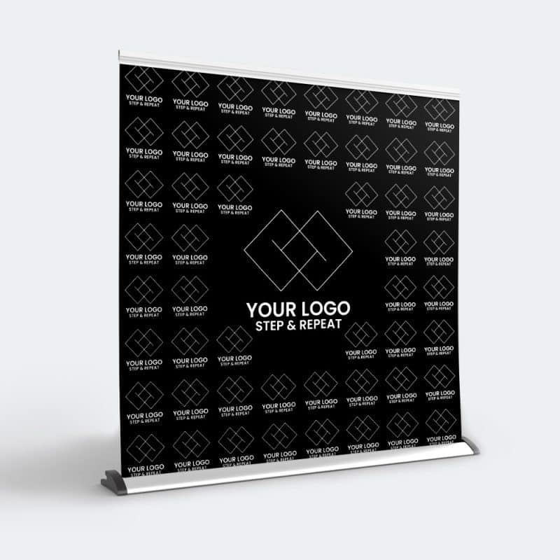 Looping Banner Step & Repeat Banner – 3m Wide Roller Banner | Eazy Print