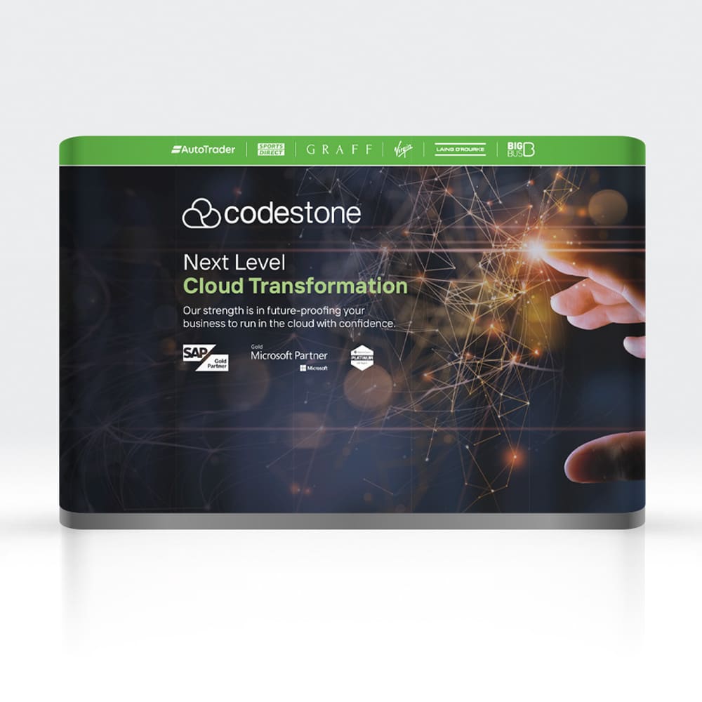 Straight Exhibition Stands | Free Delivery | Eazy Print