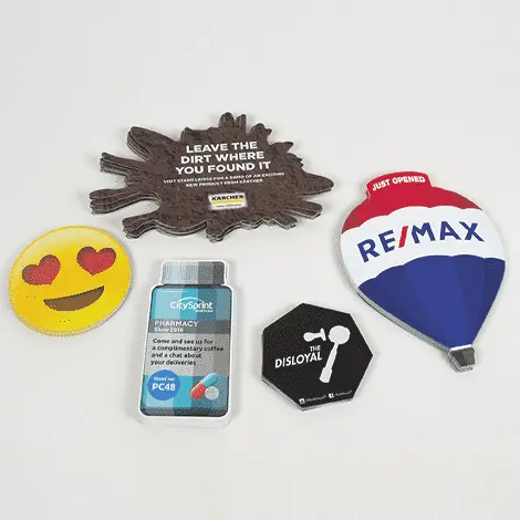 die cut leaflets