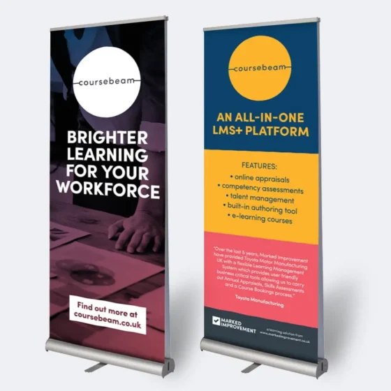Economy Double Sided Roller Banners