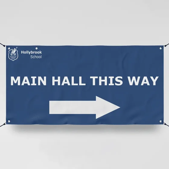 Directional School Banners