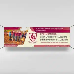 Education 1 Next Day PVC Banner Printing