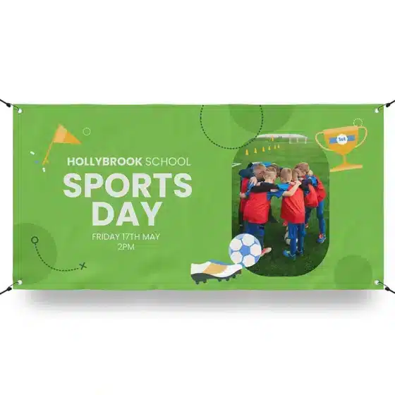 School Sports Day Banner