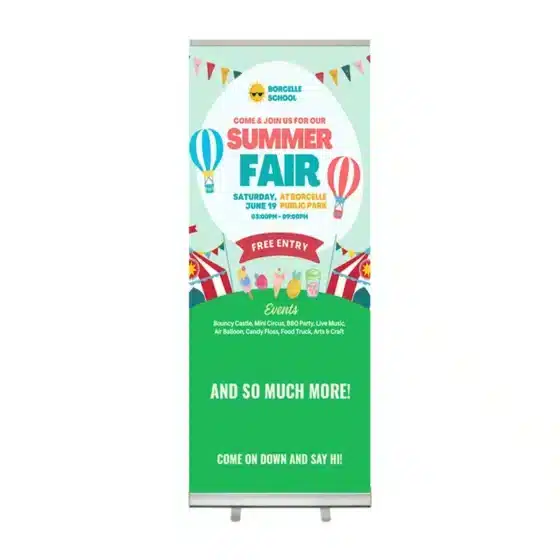 Summer Fair Banner