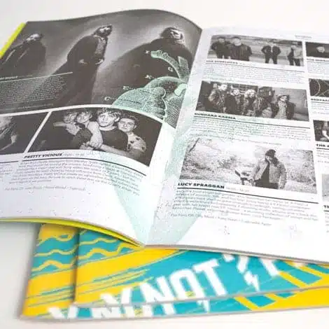 A4 saddle stich booklet