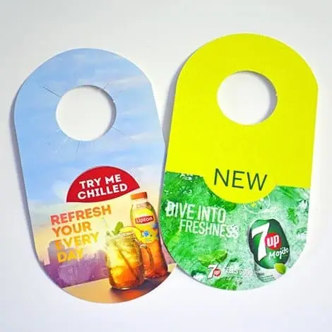 Bottle neck hangers
